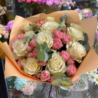 Букет Оранжевый рассвет